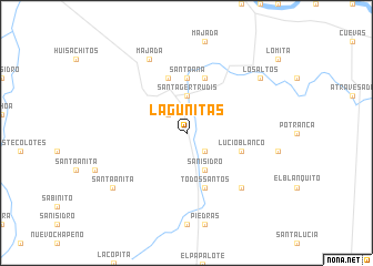 map of Lagunitas