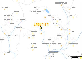 map of Lagunita