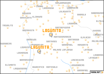 map of Lagunita