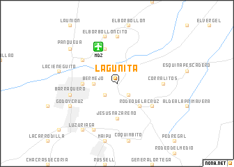 map of Lagunita