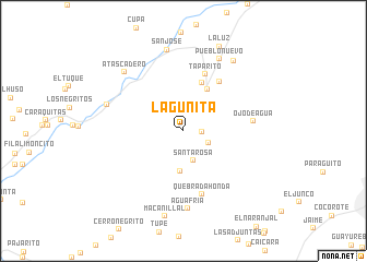 map of Lagunita