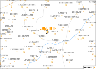 map of Lagunita