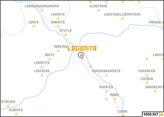 map of Lagunita