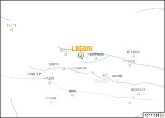 map of Laguni