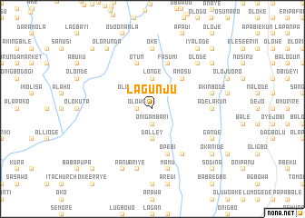 map of Lagunju