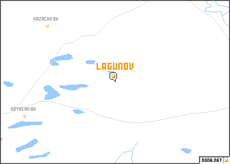 map of Lagunov