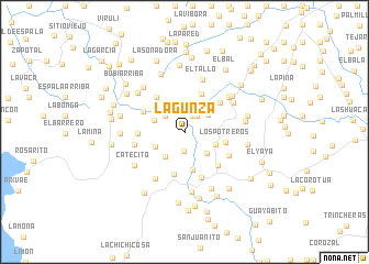 map of La Gunza