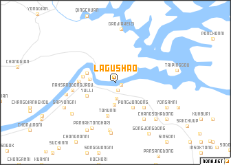 map of Lagushao