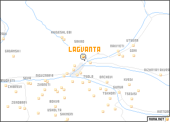 map of Lagvanta