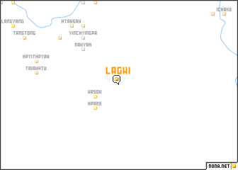 map of Lagwi