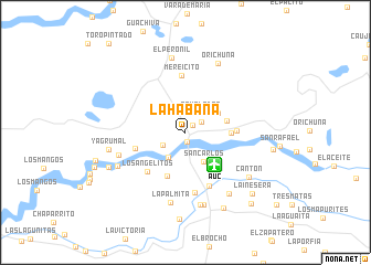 map of La Habana