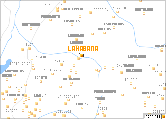 map of La Habana