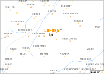 map of Lahabd