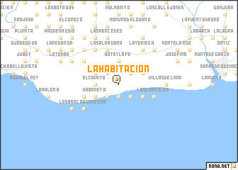 map of La Habitación