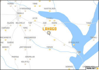 map of Lahago