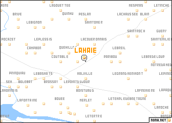 map of La Haie