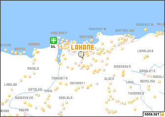 map of Lahane