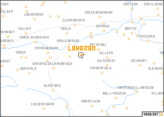 map of Laharan