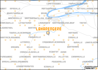map of La Harengère