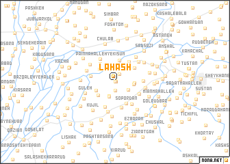 map of Lahash