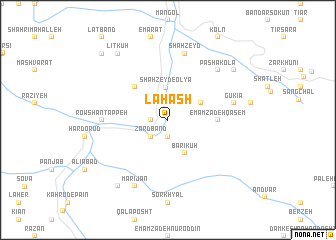 map of Lahāsh