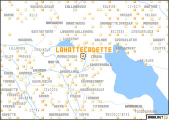 map of La Hatte Cadette