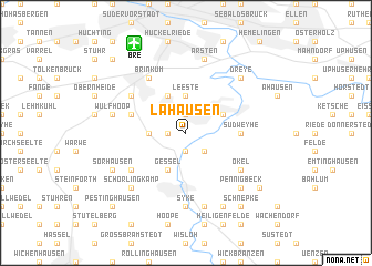 map of Lahausen