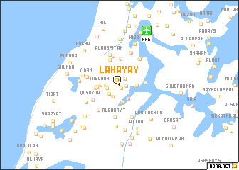map of Lahayay