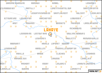 map of La Haye