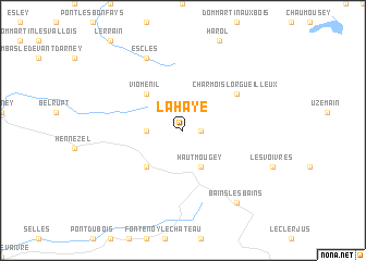 map of La Haye