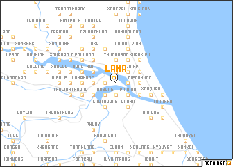map of La Hà