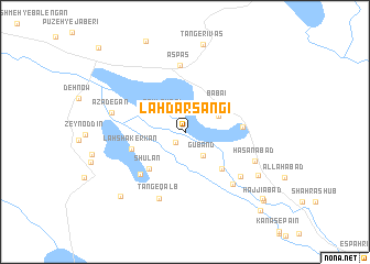 map of Lah Darsangī