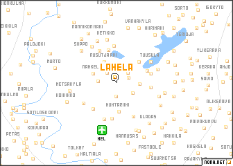 map of Lahela