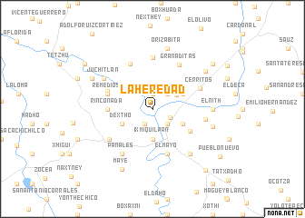 map of La Heredad