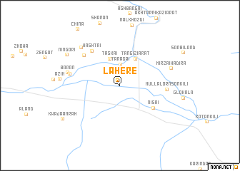 map of Lāhere