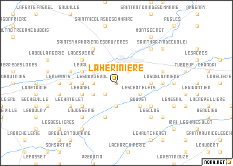 map of La Hérinière