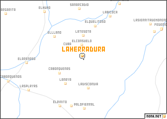 map of La Herradura