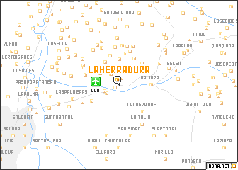 map of La Herradura