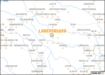 map of La Herradura