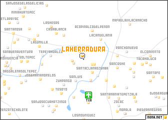 map of La Herradura