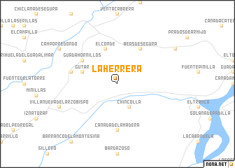 map of La Herrera