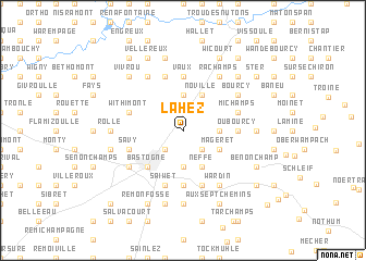 map of Lahez