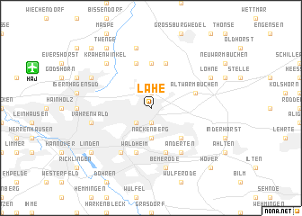 map of Lahe