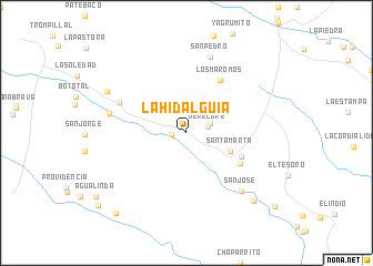 map of La Hidalguía