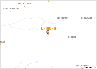 map of La Hidro
