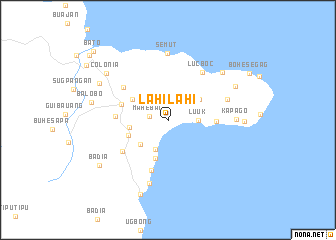 map of Lahilahi