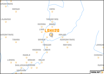 map of Lahkra