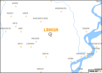 map of Lahkum