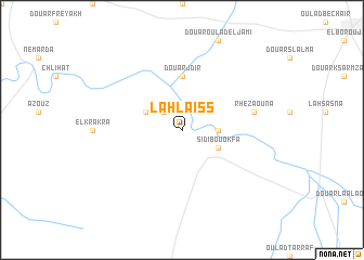 map of Lahlaïss