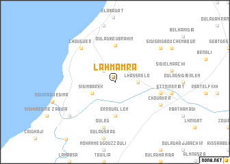 map of Lahmamra